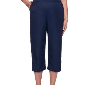 Alfred Dunner Classics Capris navy